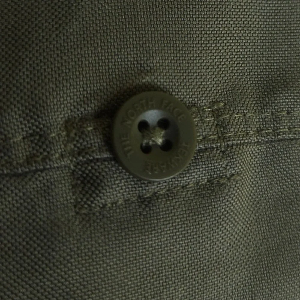 The North Face Tekware Shirt Mens XXL Olive Green‎ Hiking Modal Blend Roll Tab